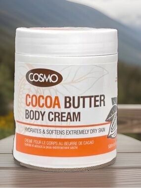 Cosmo Cocoa Butter Body Cream - White & Orange exp 11/2026